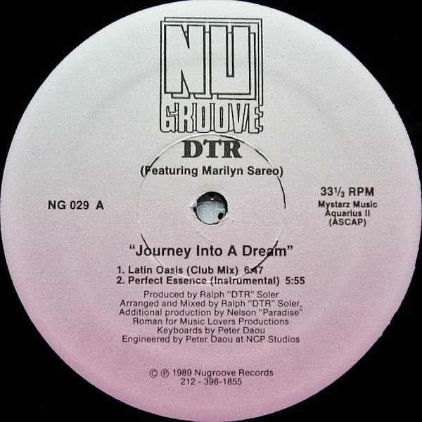 DTR, Marilyn Sareo — Journey Into A Dream