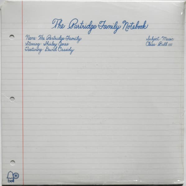 The Partridge Family, Shirley Jones, David Cassidy — The Partridge Family Notebook