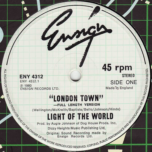 Light Of The World — London Town