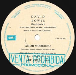 David Bowie — Amor Moderno = Modern Love