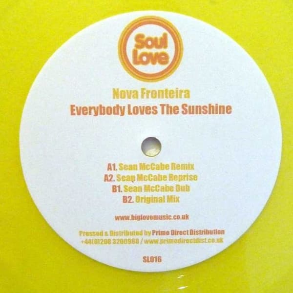 Nova Fronteira — Everybody Loves The Sunshine