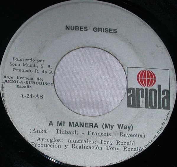 Nubes Grises — A Mi Manera = My Way
