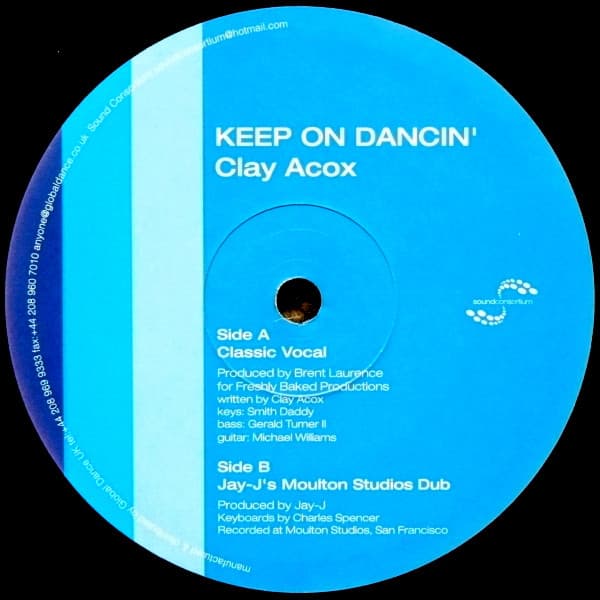 Clay Acox — Keep On Dancin'