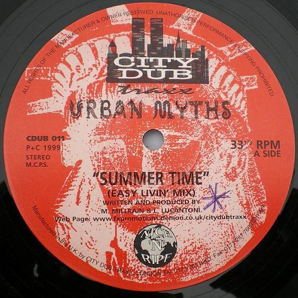 Urban Myths — Summer Time