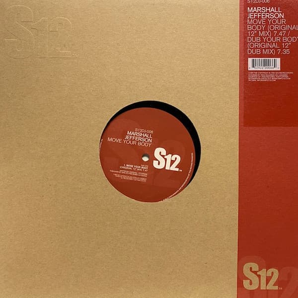 Marshall Jefferson — Move Your Body / Dub Your Body