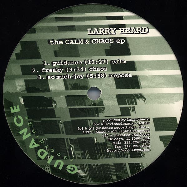 Larry Heard — The Calm & Chaos EP