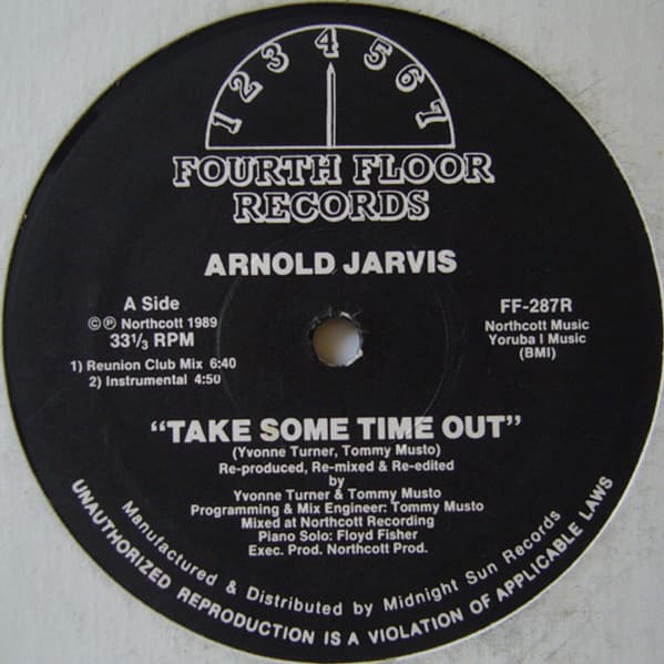 Arnold Jarvis — Take Some Time Out