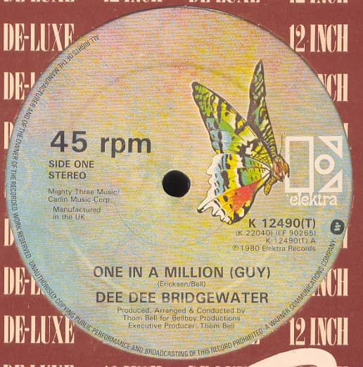 Dee Dee Bridgewater — One In A Million (Guy) / Lonely Disco Dancer
