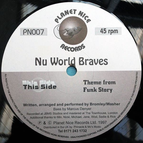 Nu World Braves — Theme From Funk Story / Heads Up