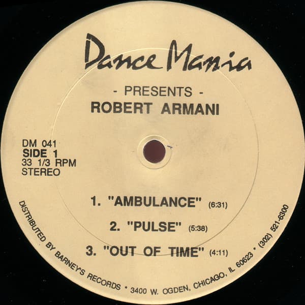 Robert Armani — Ambulance