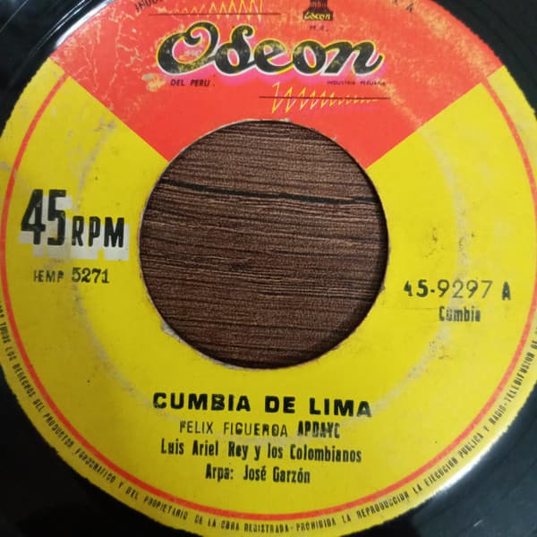 Luis Ariel Rey, Los Colombianos — Cumbia De Lima / La Pollera Negra