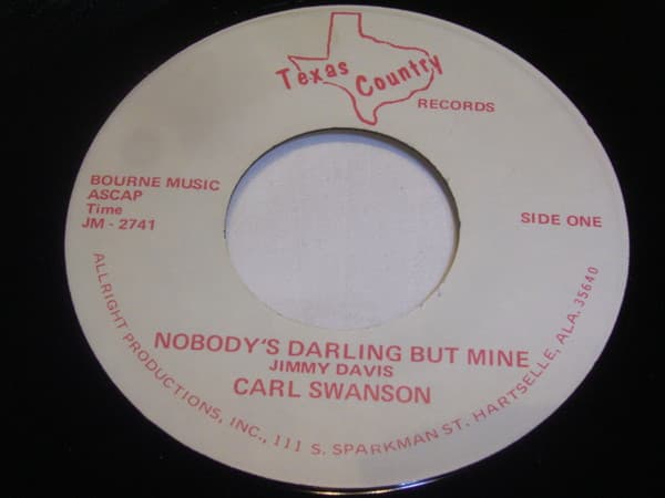 Carl Swanson — Nobody's Darling But Mine