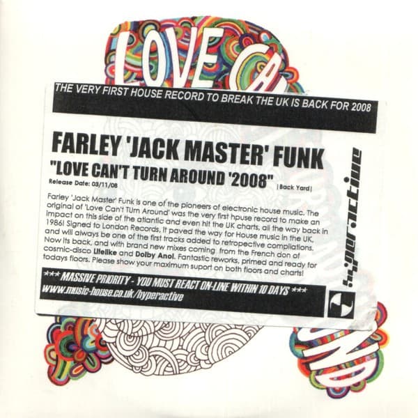 Farley Jackmaster Funk — Love Can't Turn Around
