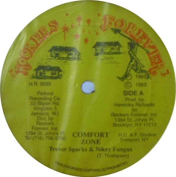 Trevor Sparks, Nikey Fungus, Peter Dragon, Trevor Sparks, Nikey Fungus, Peter Dragon — Comfort Zone / No Time Fe Waste
