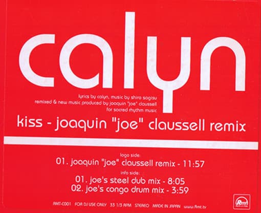 Calyn Tsukishima — Kiss (Joaquin "Joe" Claussell Remix)