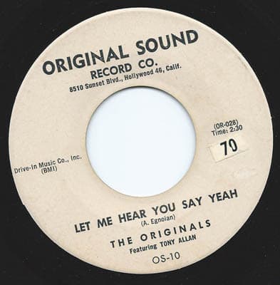 The Originals, Tony Allen — Wishing Star / Let Me Hear You Say Yeah