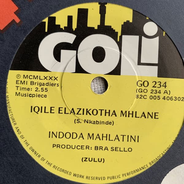 Simon Mahlathini Nkabinde — Iqile Ilazikotha Mhlane
