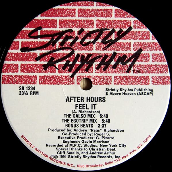 After Hours — Waterfalls / Feel It