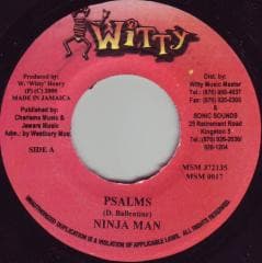 Ninjaman, Sister Marie — Psalms / Number One Star