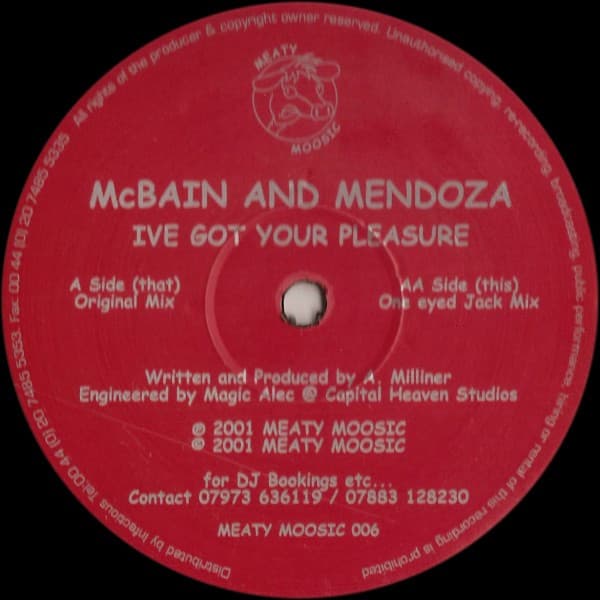 McBain & Mendoza — I've Got Your Pleasure