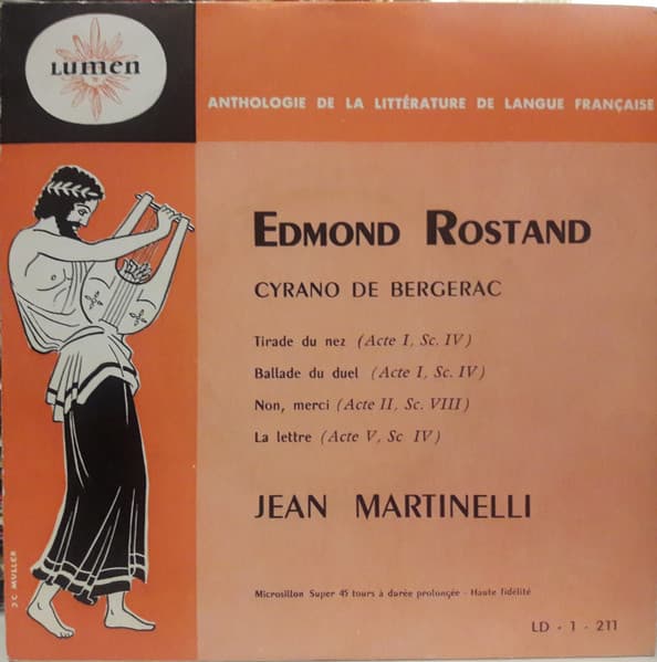 Edmond Rostand, Jean Martinelli — Cyrano De Bergerac