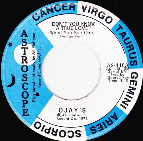 The O'Jays — Don't You Know A True Love (When You See One)