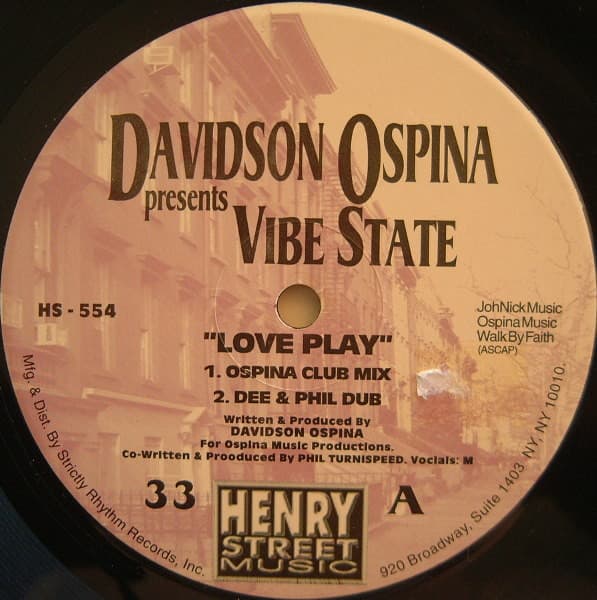 Davidson Ospina, Vibe State — Love Play