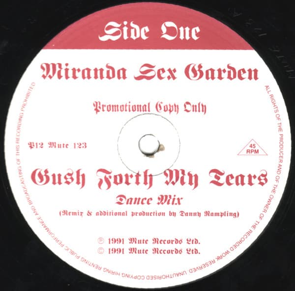Miranda Sex Garden — Gush Forth My Tears