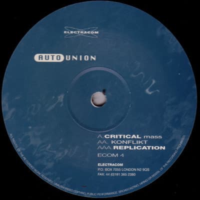 Auto Union — Critical Mass