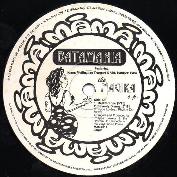 Batamania — The Magika E.P.