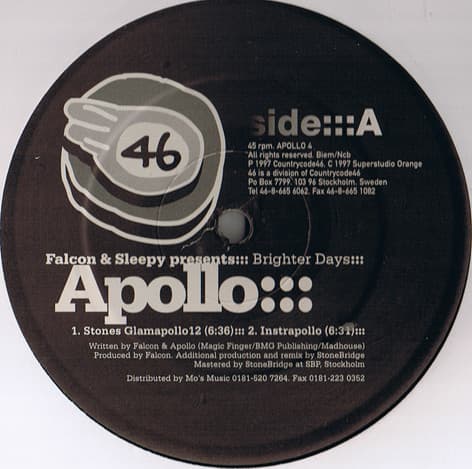 Falcon & Sleepy, Apollo — Brighter Days