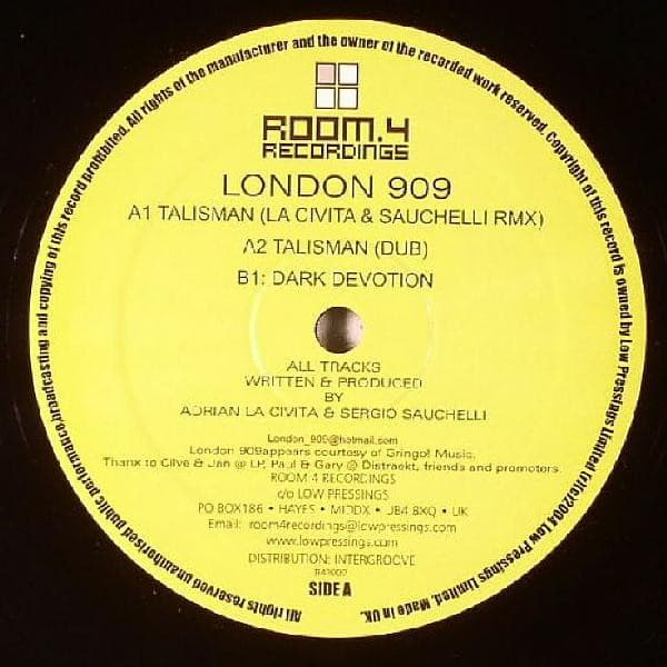 London 909 — Talisman
