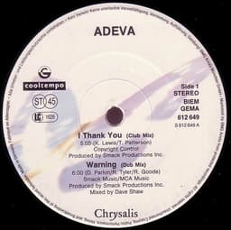 Adeva — I Thank You / Warning / Respect