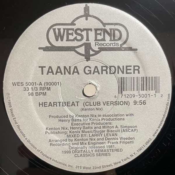 Taana Gardner — Heartbeat