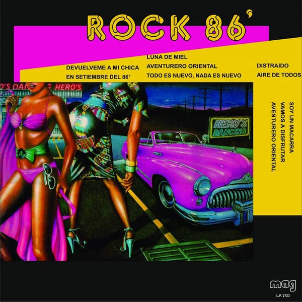 Various, Hombre "H", B/O, Tekno Lima, Tekno Lima, Duwetto, Dudó, Dudó, Tekno Lima, Duwetto, Tekno Lima — Rock '86