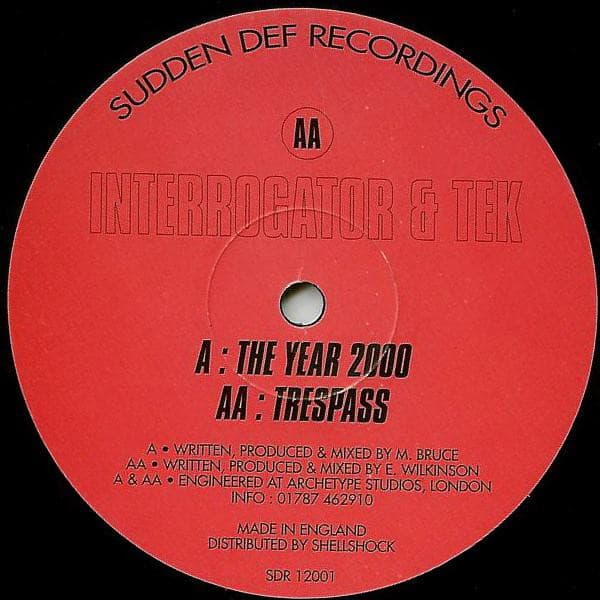 The Interrogator, Tek — The Year 2000 / Trespass