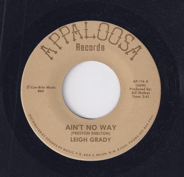 Leigh Grady — Ain't No Way