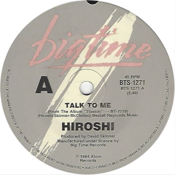 Hiroshi Yasukawa — Talk To Me