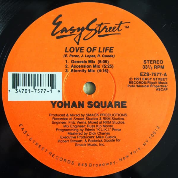 Yohan Square — Love Of Life