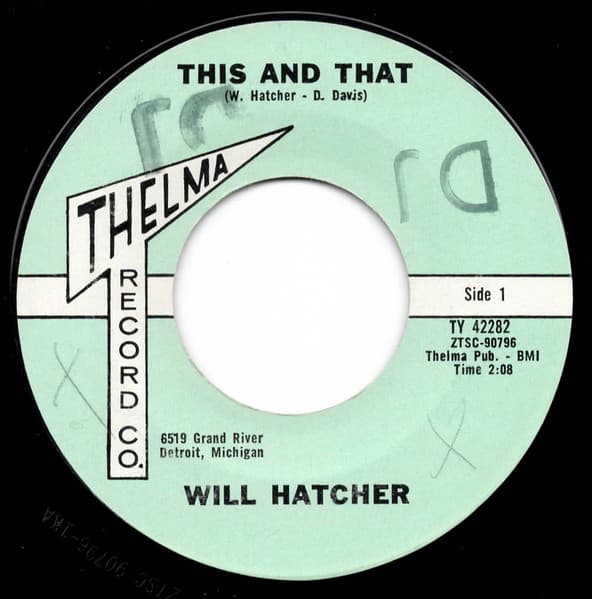Will Hatcher — This And That / It Takes Two