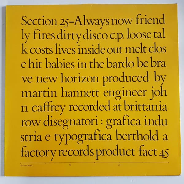 Section 25 — Always Now