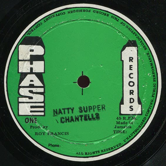 The Chantells — Natty Supper / Man In Love