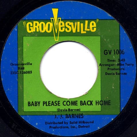 J. J. Barnes — Baby Please Come Back Home / Chains Of Love