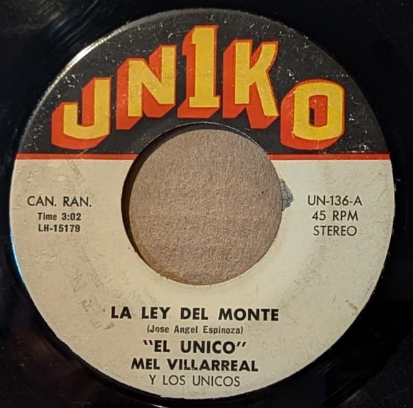 Mel Villarreal, Los Unicos — La Ley Del Monte / Voy Perdiendo