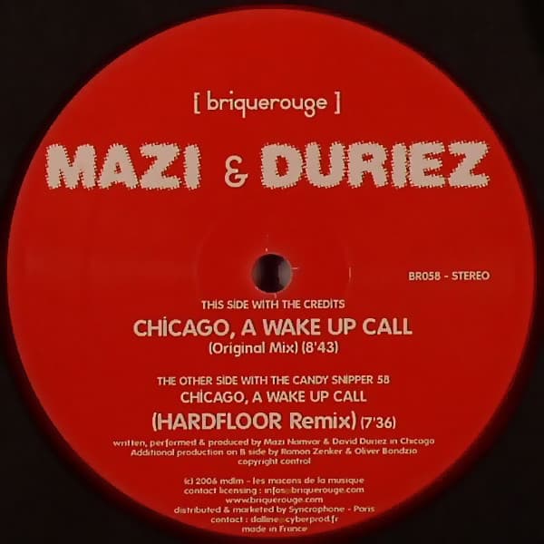 Mazi Namvar, David Duriez — Chicago, A Wake Up Call