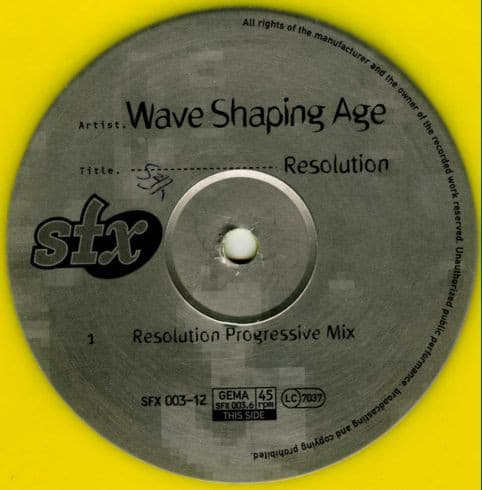 Wave Shaping Age — Resolution