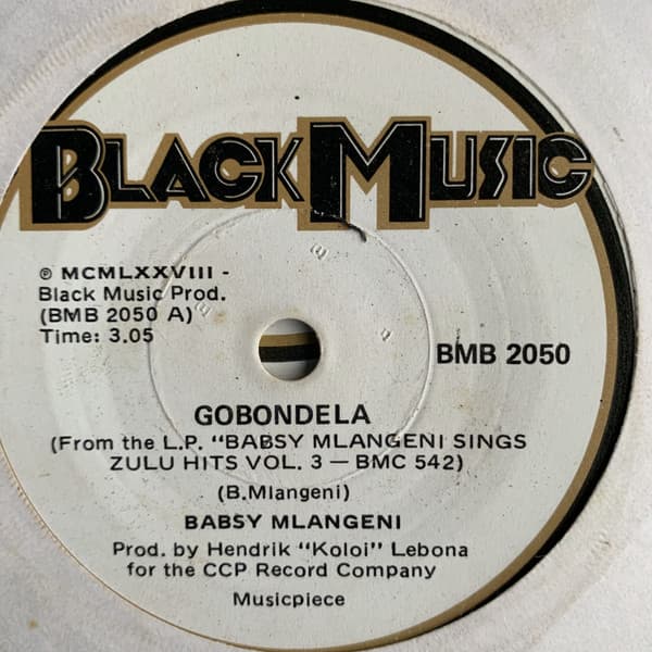Babsy Mlangeni — Gobondela