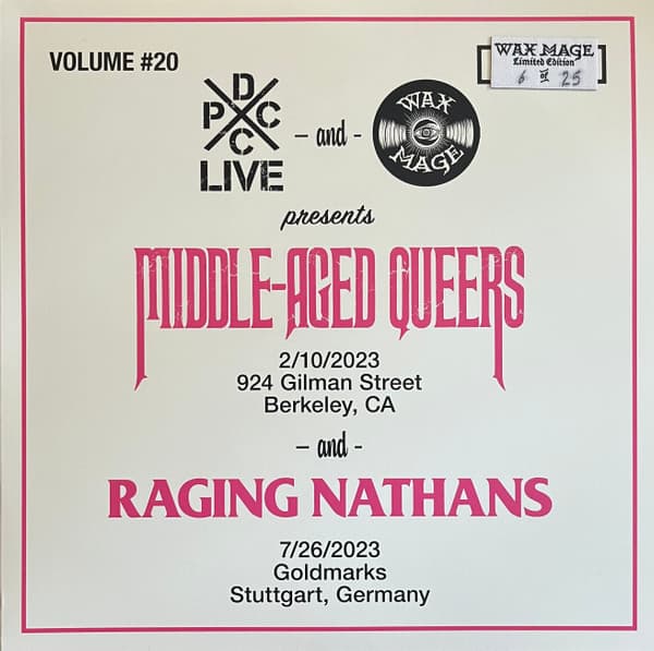Middle-Aged Queers, The Raging Nathans, Middle-Aged Queers, Middle-Aged Queers, Middle-Aged Queers, Middle-Aged Queers, Middle-Aged Queers, Middle-Aged Queers, Middle-Aged Queers, The Raging Nathans, The Raging Nathans, The Raging Nathans, The Raging Nathans, The Raging Nathans, The Raging Nathans — DCxPC Live Presents (Volume 20)