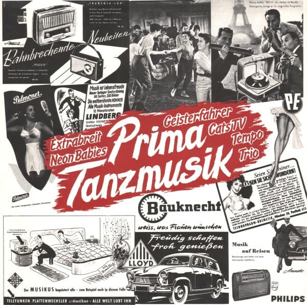 Various, Extrabreit, Trio, Cats TV, Neonbabies, Tempo, Extra, Extrabreit, Cats TV, Tempo, Geisterfahrer, Dr. Koch Ventilator — Prima Tanzmusik