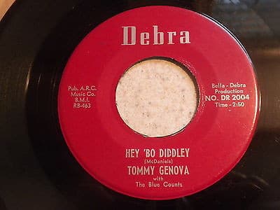 Tommy Genova, The Blue Counts — Mama Done Told Me / Hey 'Bo Diddley
